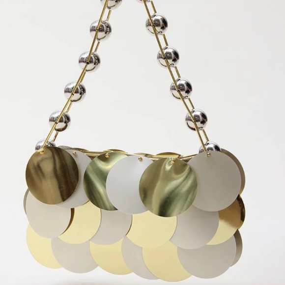 Vanina Handbags - Vanina BOUTONS D'OR BAGUETTE  BAG